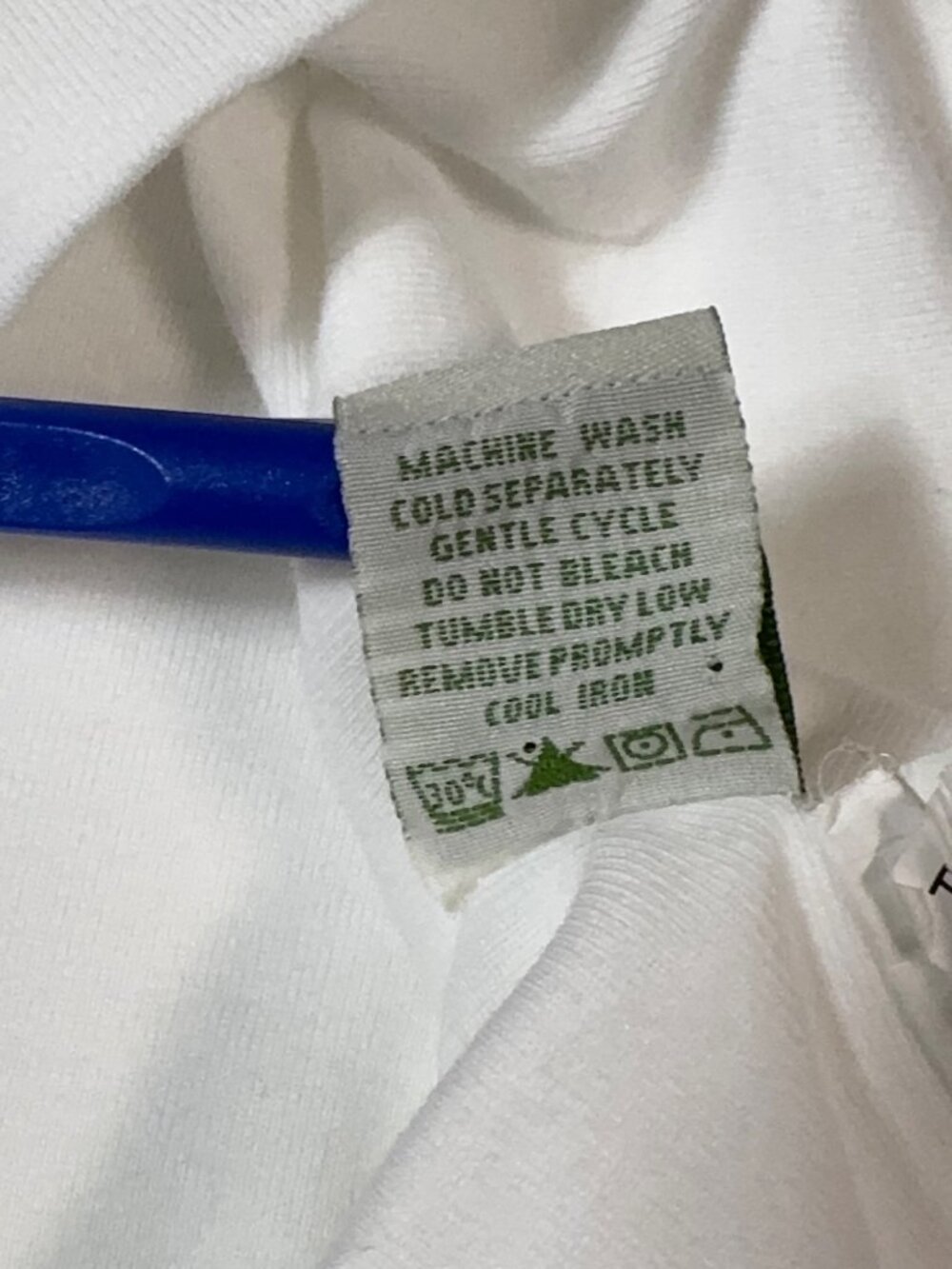 Orvis Womens White Crewneck T-Shirt 100% Cotton Short Sleeve Size M - Picture 7 of 8